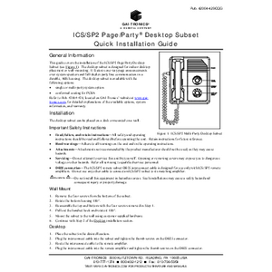 Plant Paging/Intercom Subset | 845-008B3A0 | GAI-Tronics