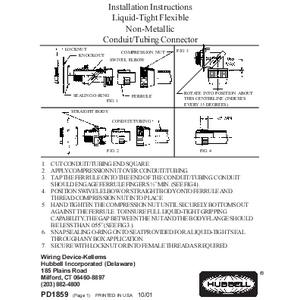Kellems Wire Management, Liquidtight System, SwivelLok