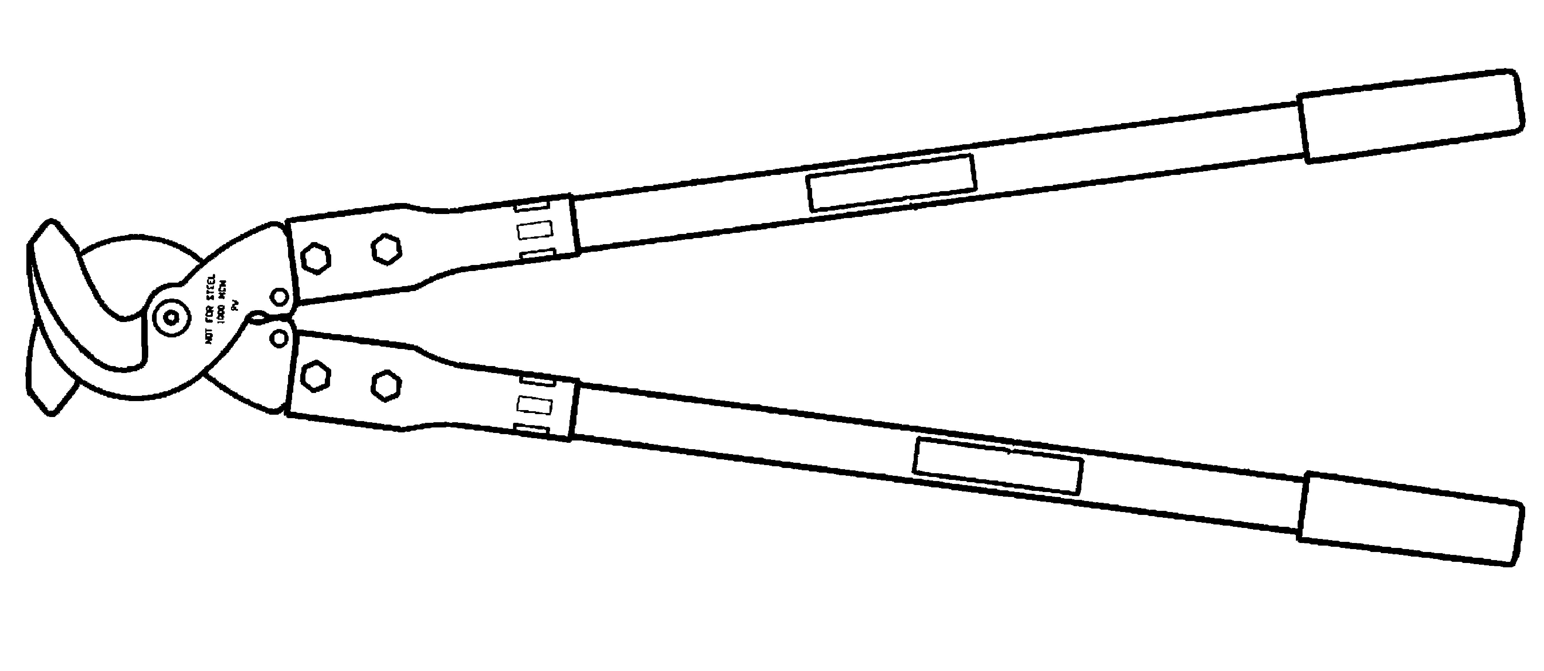 Manual Cable Cutter, up to 1000 kcmil Copper and Aluminum | MCC1000 ...