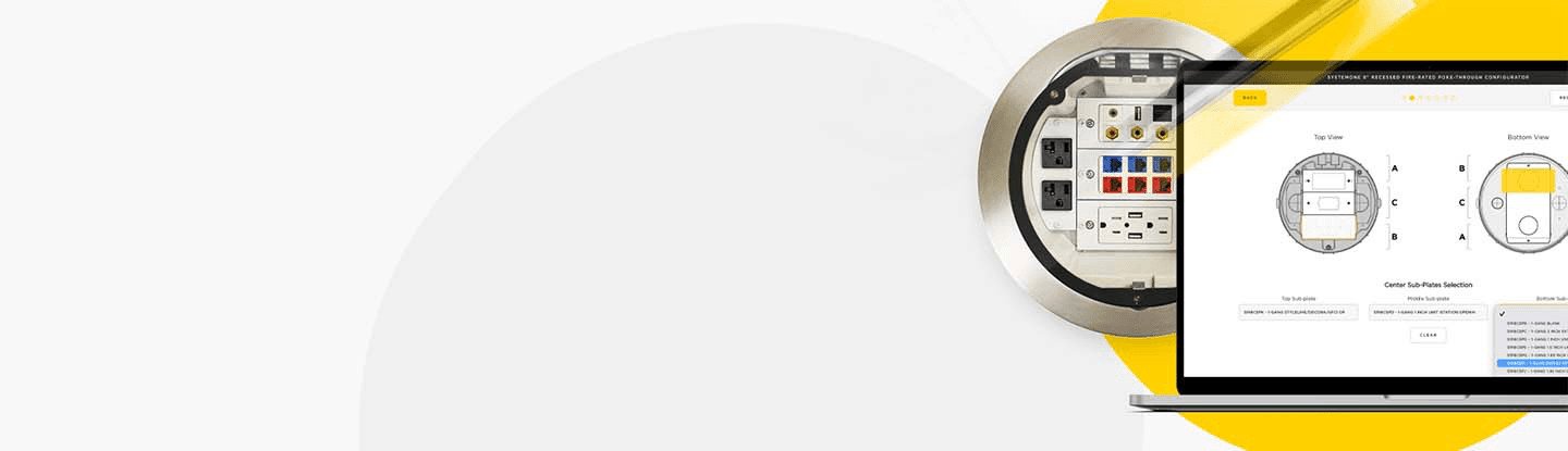 SystemOne Fire-Rated Poke-Through Configurator