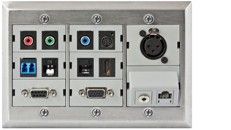 Hubbell optichannel fiber connectivity