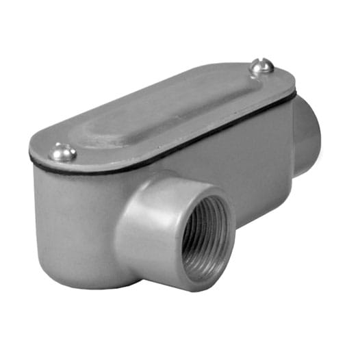 NEW = HUBBELL TAYMAC = 1/2" INCH 10 in 1 UNIVERSAL CONDUIT BODY = UCB050 