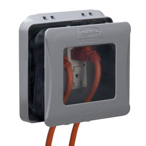 Hubbell 1 Gang in Use Outlet Cover Ml500 for sale online