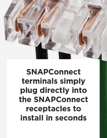 Hubbell Snap Connect Receptacles