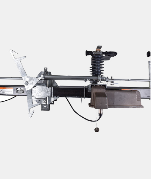 Combines hookstick and motor control on the crossarm