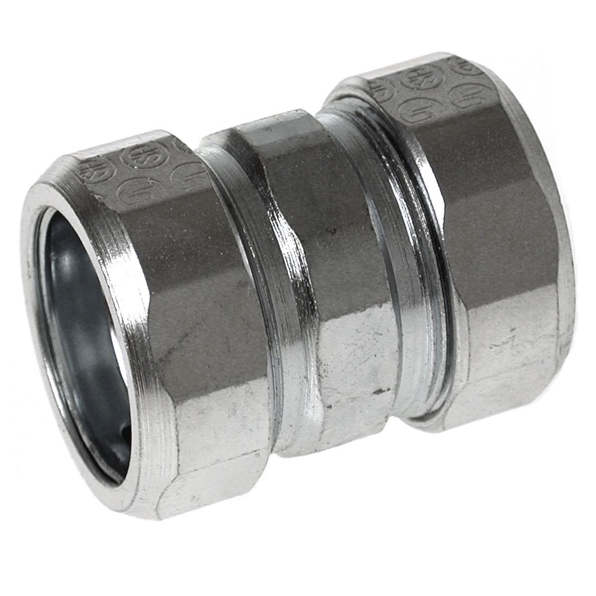 RGD/IMC COMPR COUPLING 1-1/2 IN STEEL