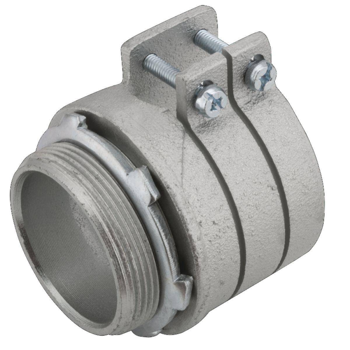 21/2 in. Flex Straight Squeeze Connector, Uninsulated 2110 Raco