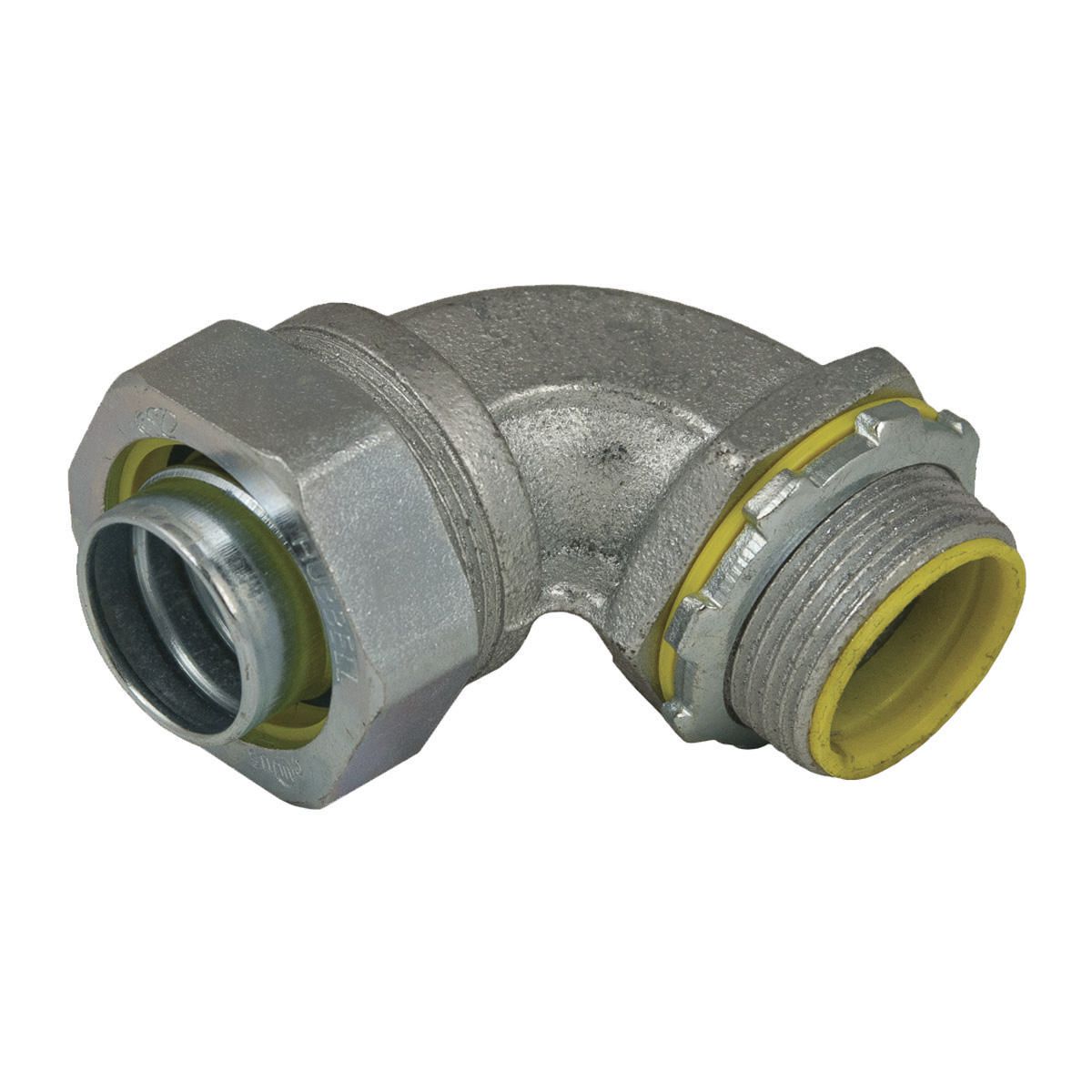 1 in. 90 Degree Liquidtight Connector, Insulated 3544-8 | Raco 