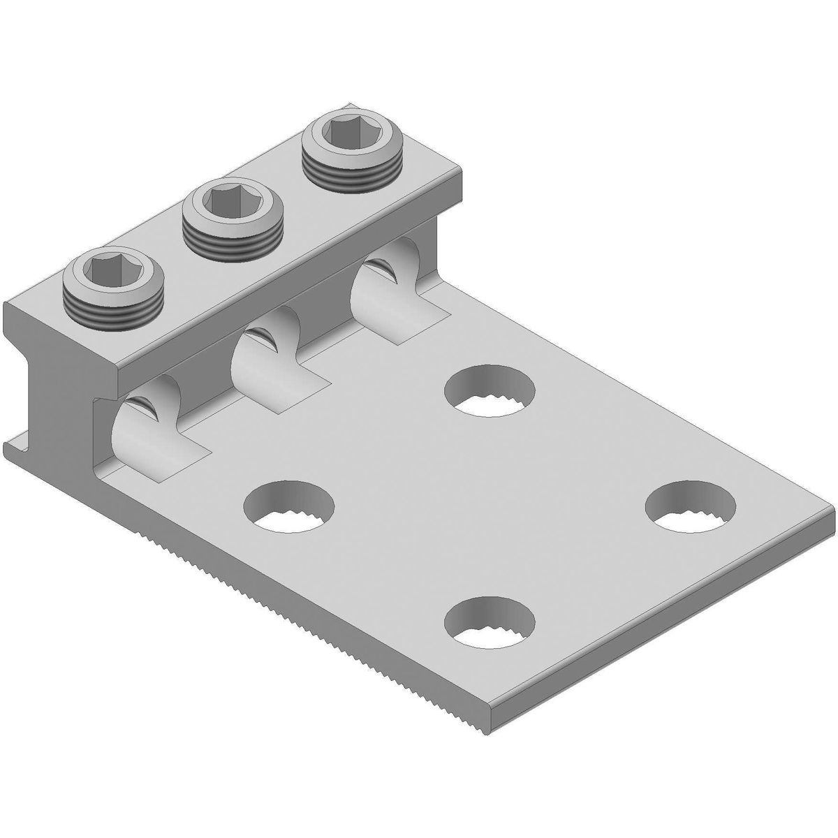 Dual Rated Solderless Connector, Wire Range 500 AWG -4 AWG. | 3AB4-500 ...