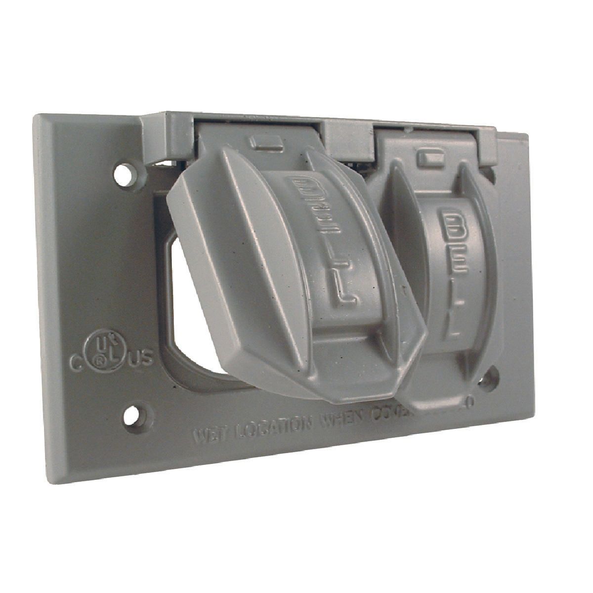 1G WP COVER SPECIAL GASKET DUPLEX - GRAY