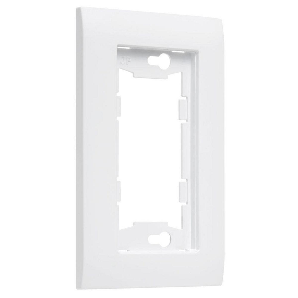 ALLURE 1G WALL PLATE WHITE