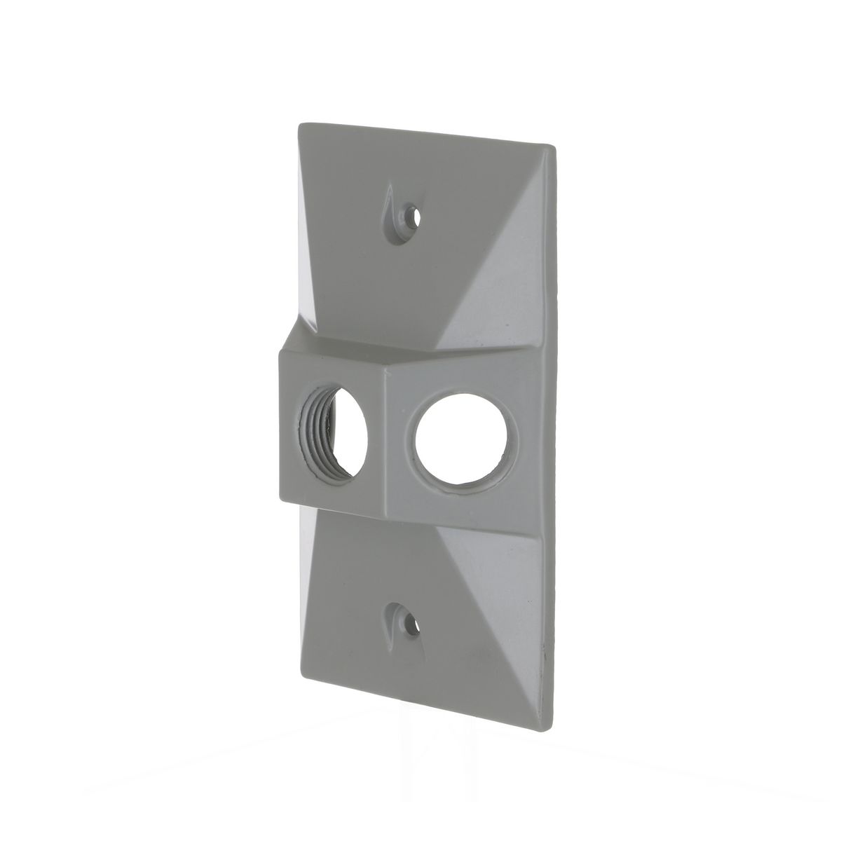 RAC 5189-0 1G WP CLUSTER CVR (3) 1/2 IN. OUTLETS GY