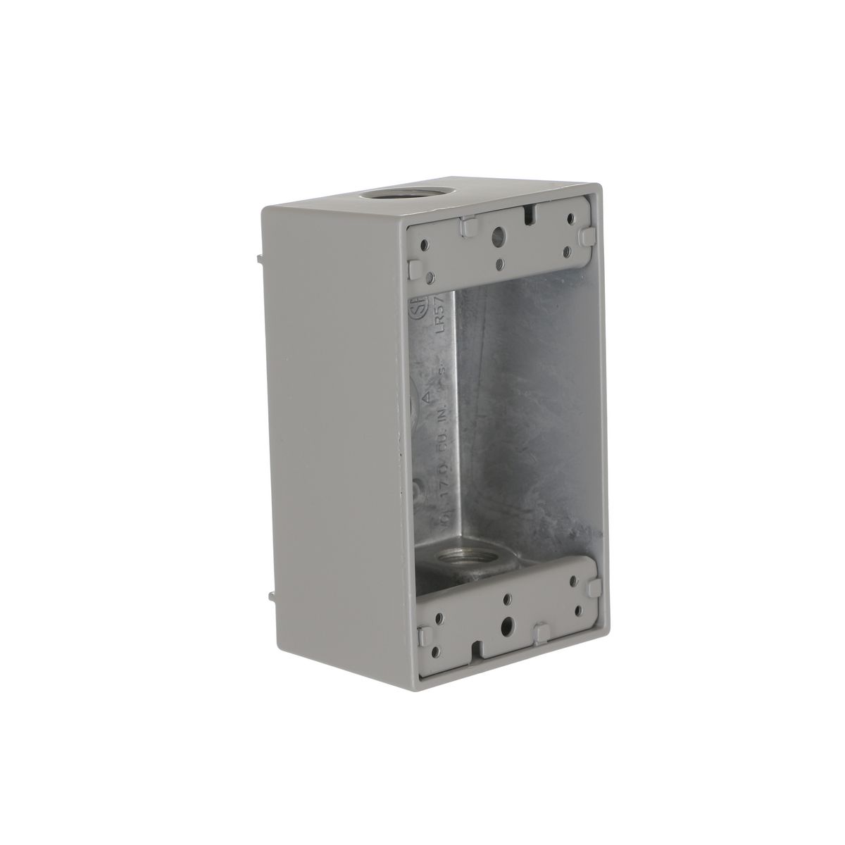 RAC 5321-0 1G WP BOX (4) 1/2 IN HUBS