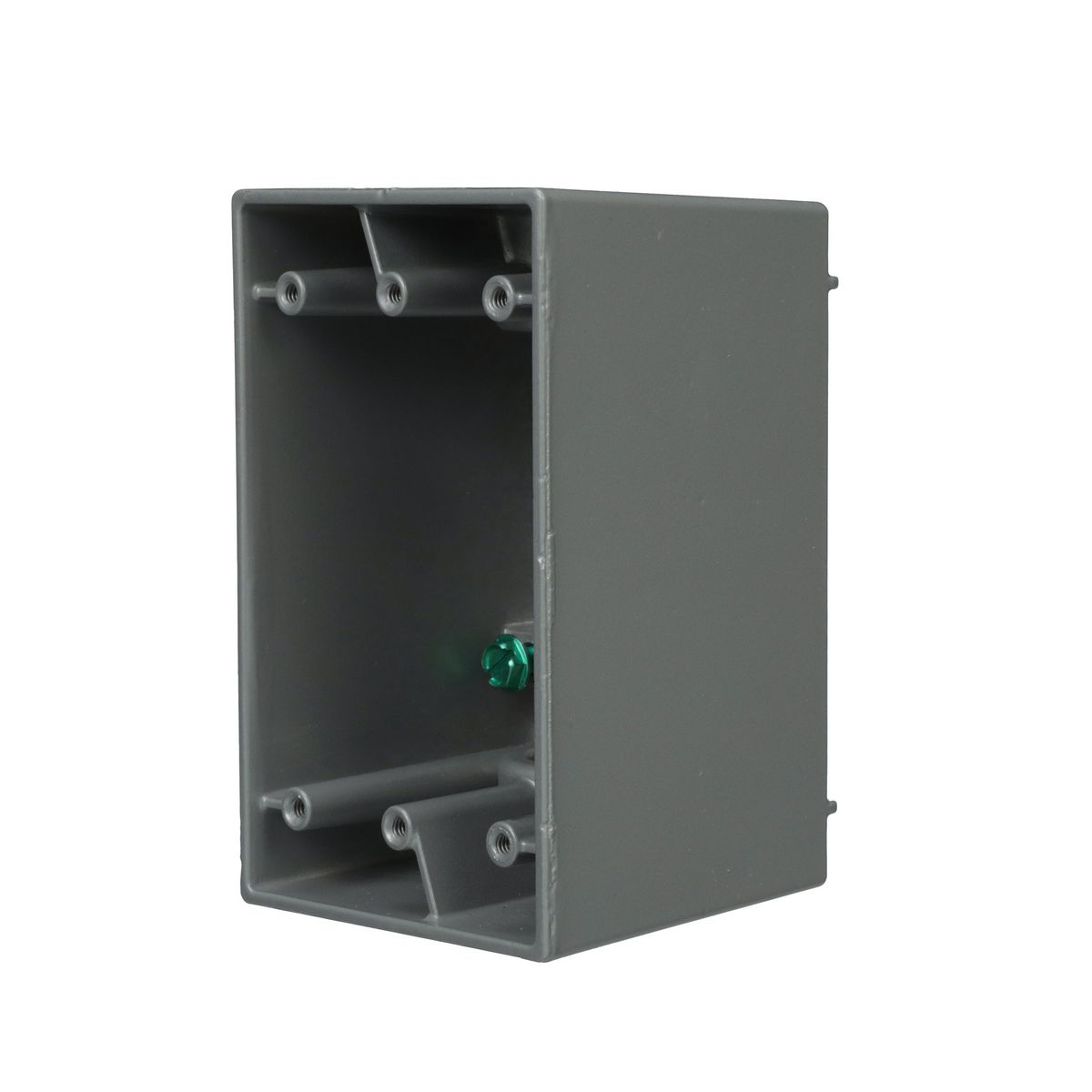 RAC 5386-0 1G WP DEEP BOX (3) 3/4 IN. OUTLETS - GRY