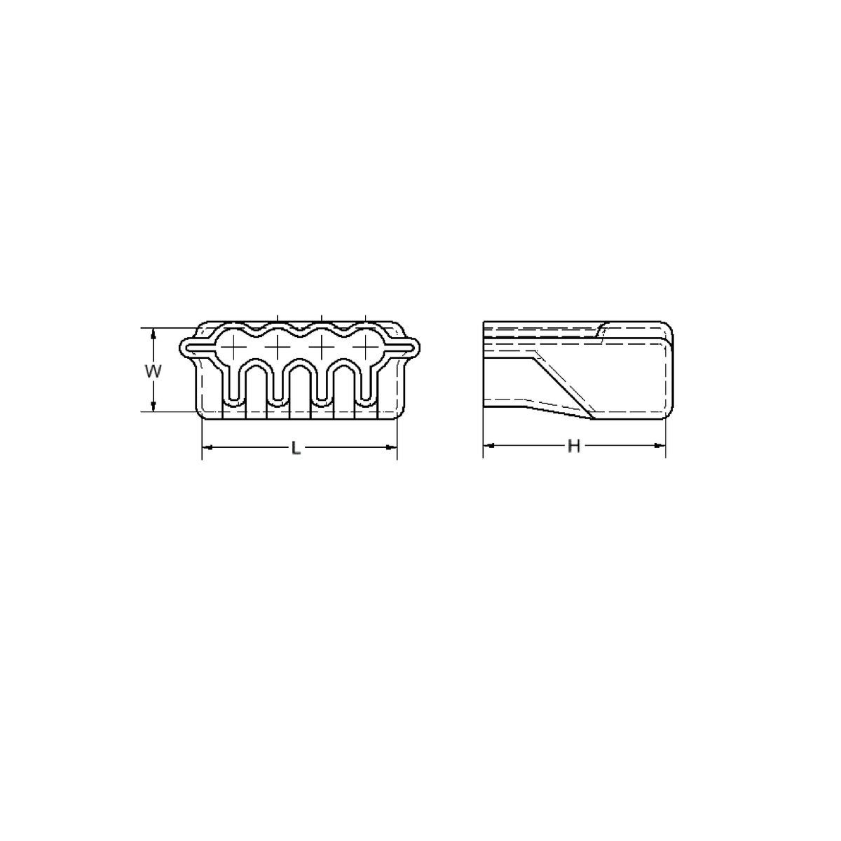 BIC6500 Insulating Cover Multiple Outlet Connector Power