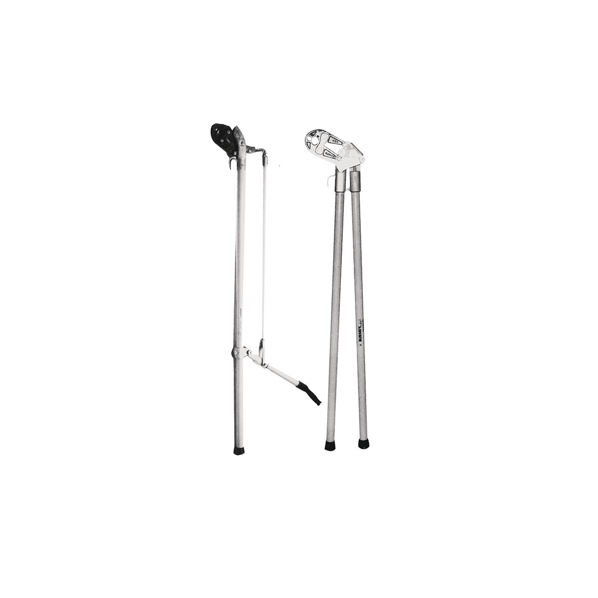 Product image for Burndy MD6HS72 MD6 Hotstick Tool, BG & D3 Grooves, 72" Fiberglass Pole