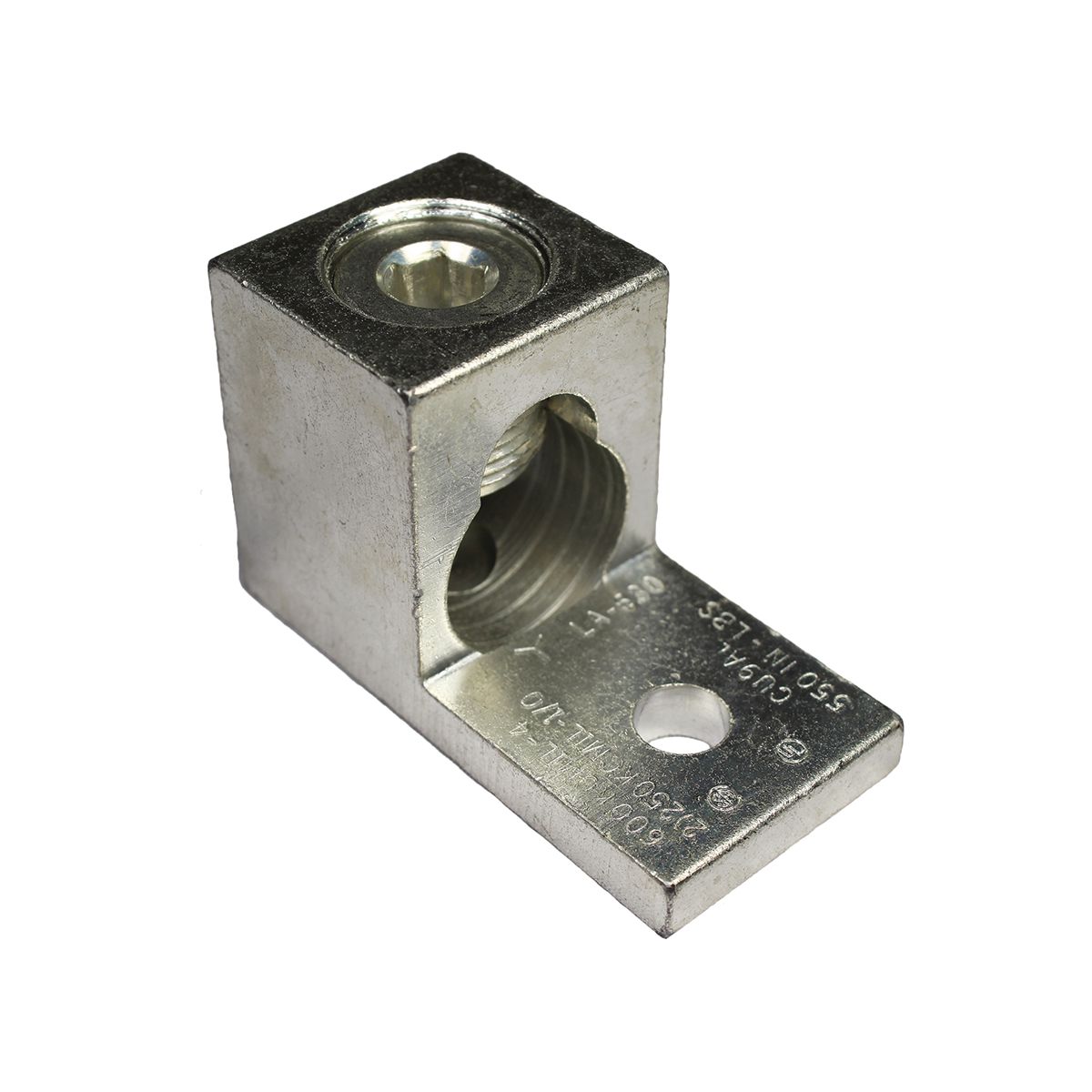 Product image for Burndy KA36229U #4 Stranded - 600 kcmil conductor for ONE conductor; 1/0 - 250 kcmil range for TWO conductor; dual rated AL9CU, CSA Certified; UL Listed