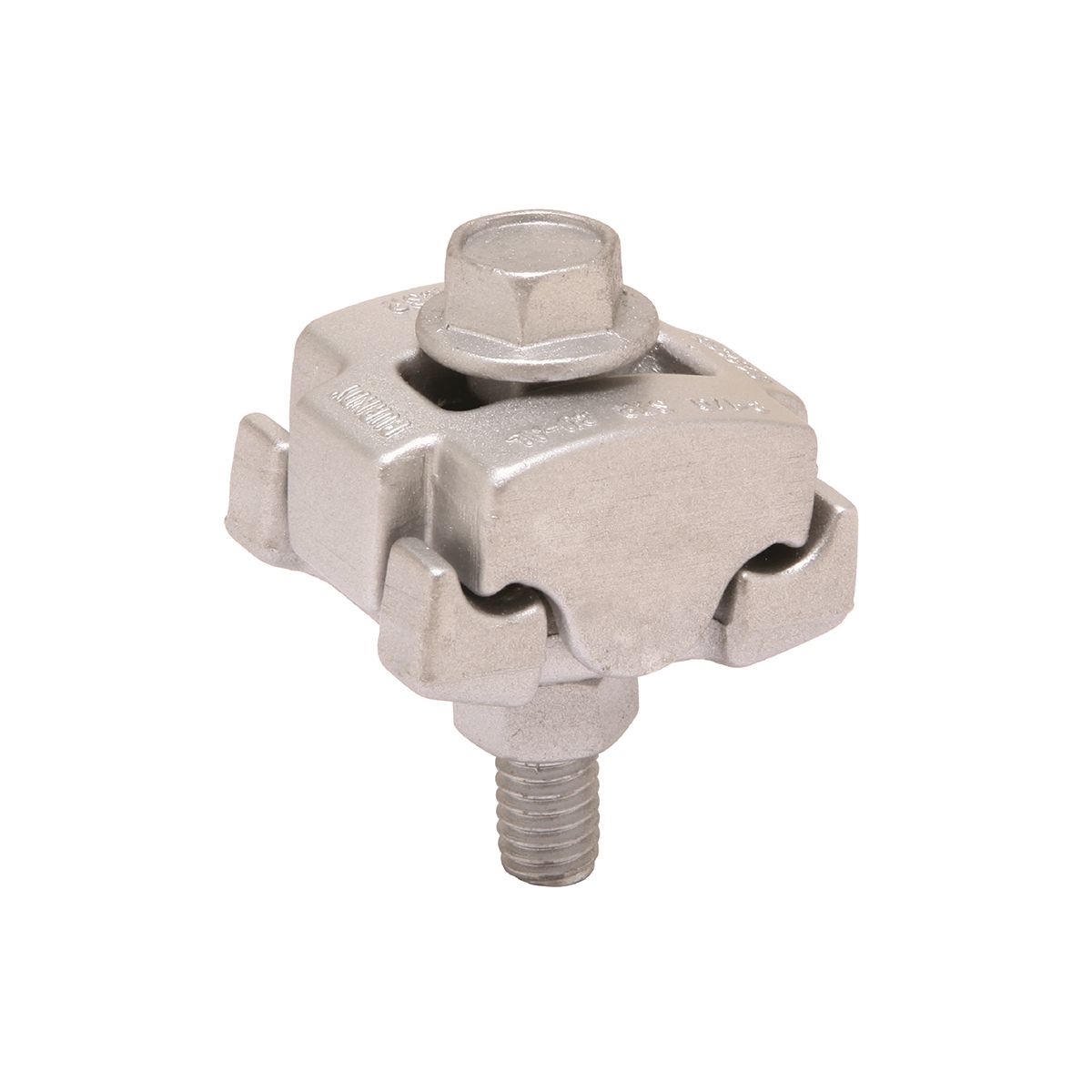 Product image for Burndy UCG25R Multiple purpose parallel groove clamp made of high strength, high conductivity aluminum alloy Hardware allows for one of two wrench installation,torque:150 in lbs