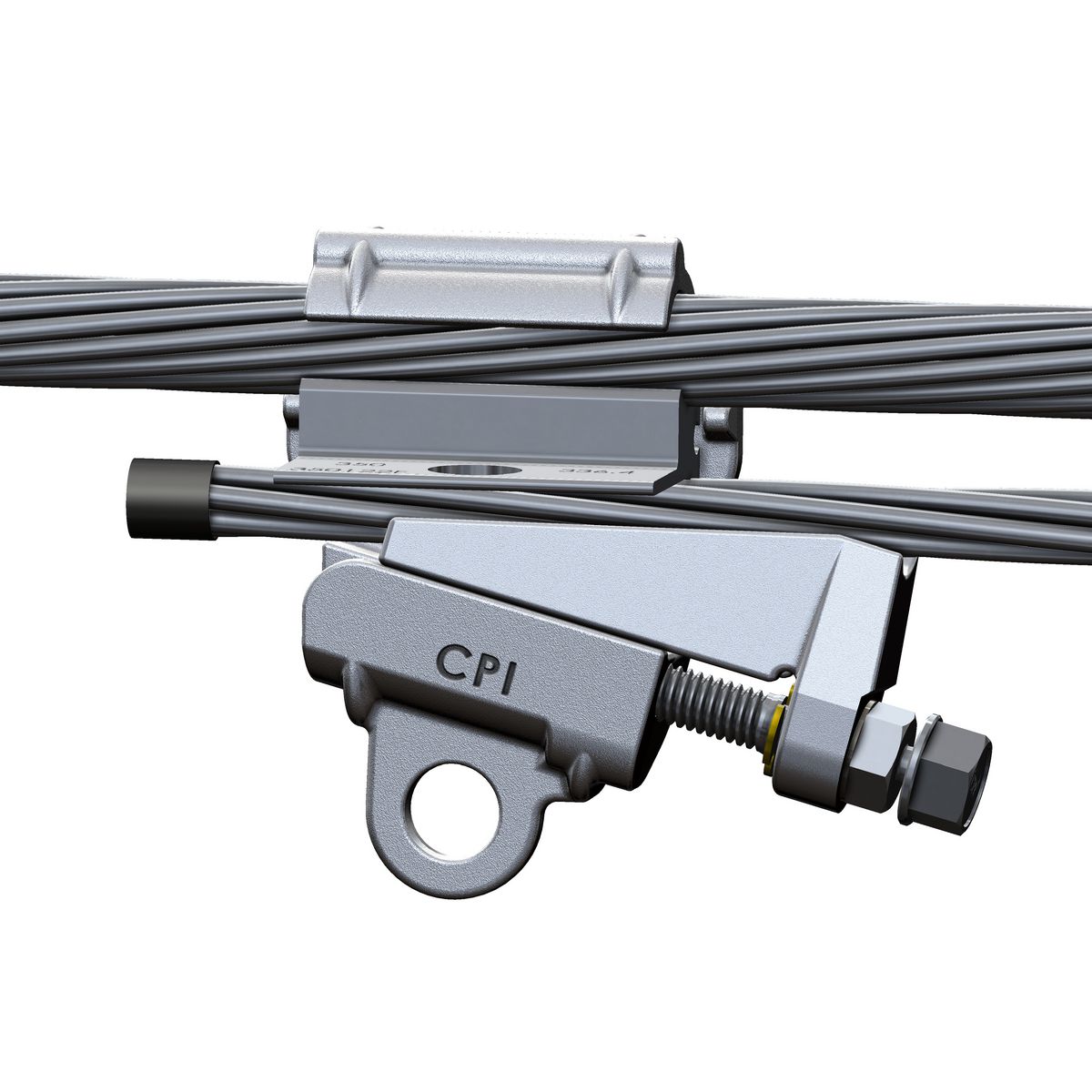 350122F, Captive Interface Shear Bolt Wedge Connector, Small Series
