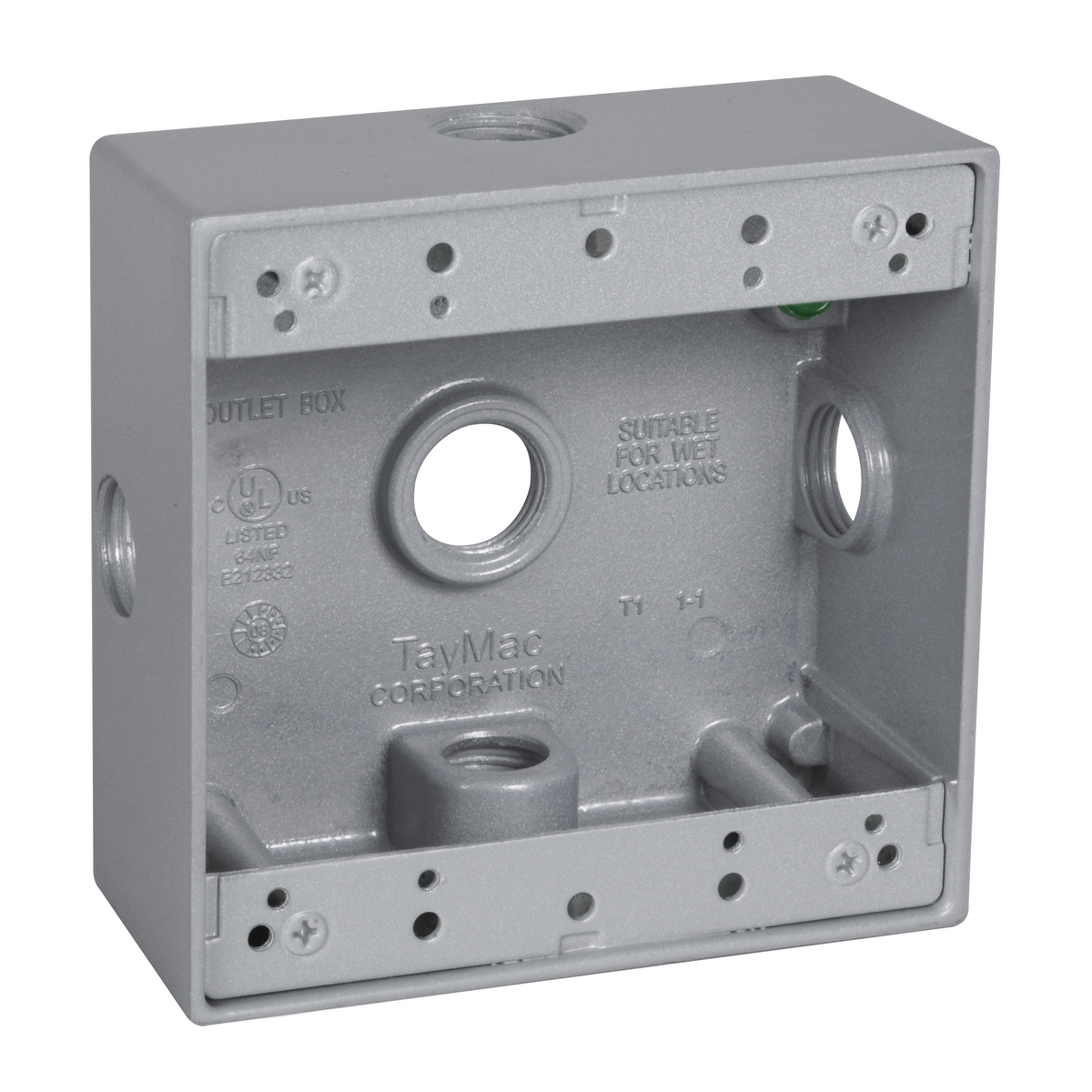 Product image for RACO DB550XS 2G WP BOX (5)1/2 IN OU