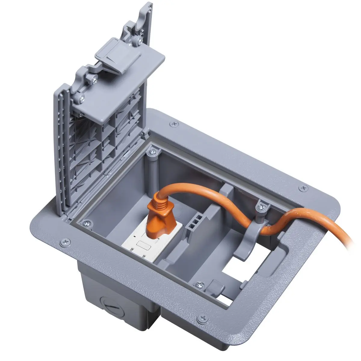 Hubbell Wiring Systems SCSB0 Spider II Temporary Power Box with 20A 125V  6-Receptacles, 60A 3-Phase Wye 120/208V Inlet and Outlet, Straight Blade  Style, 60A, 3-Phase 120/208VAC, Yellow: : Industrial & Scientific