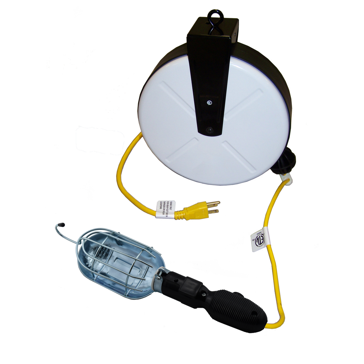 GL-1630 Cord Reel 30' 16/3 W/Inc Lamp, GL-1630