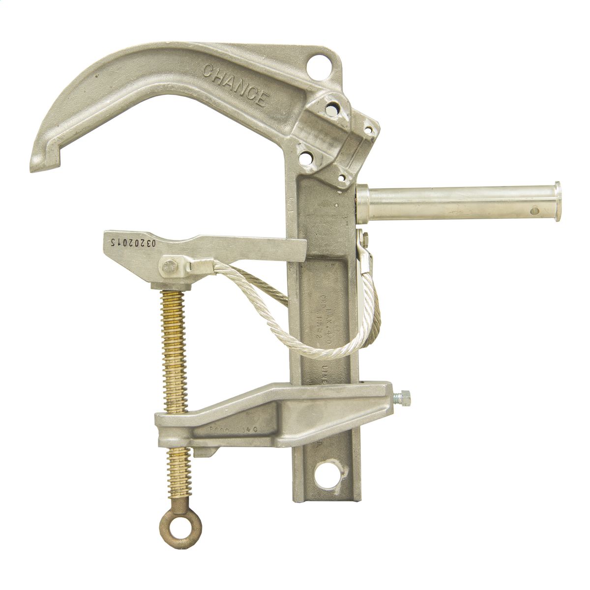 Bus Bar Ground Clamp with Rated Stud, 5H T6000844 Hubbell Power Systems