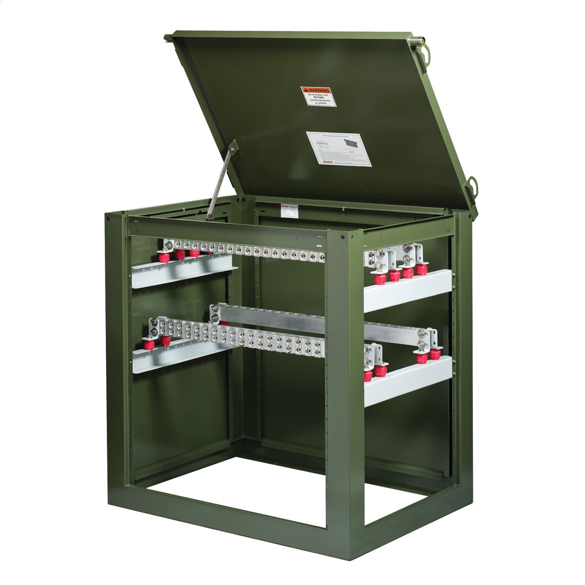 SNAP power system contained in two trays, each 160 × 100 × 30mm. Left