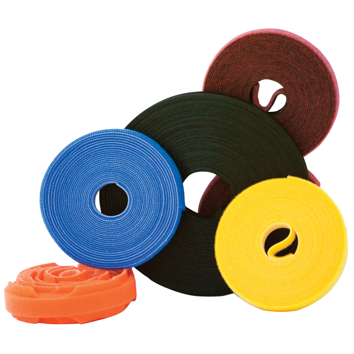 CABLEMGT, FASTENER,VELCRO,5",OR,10PK