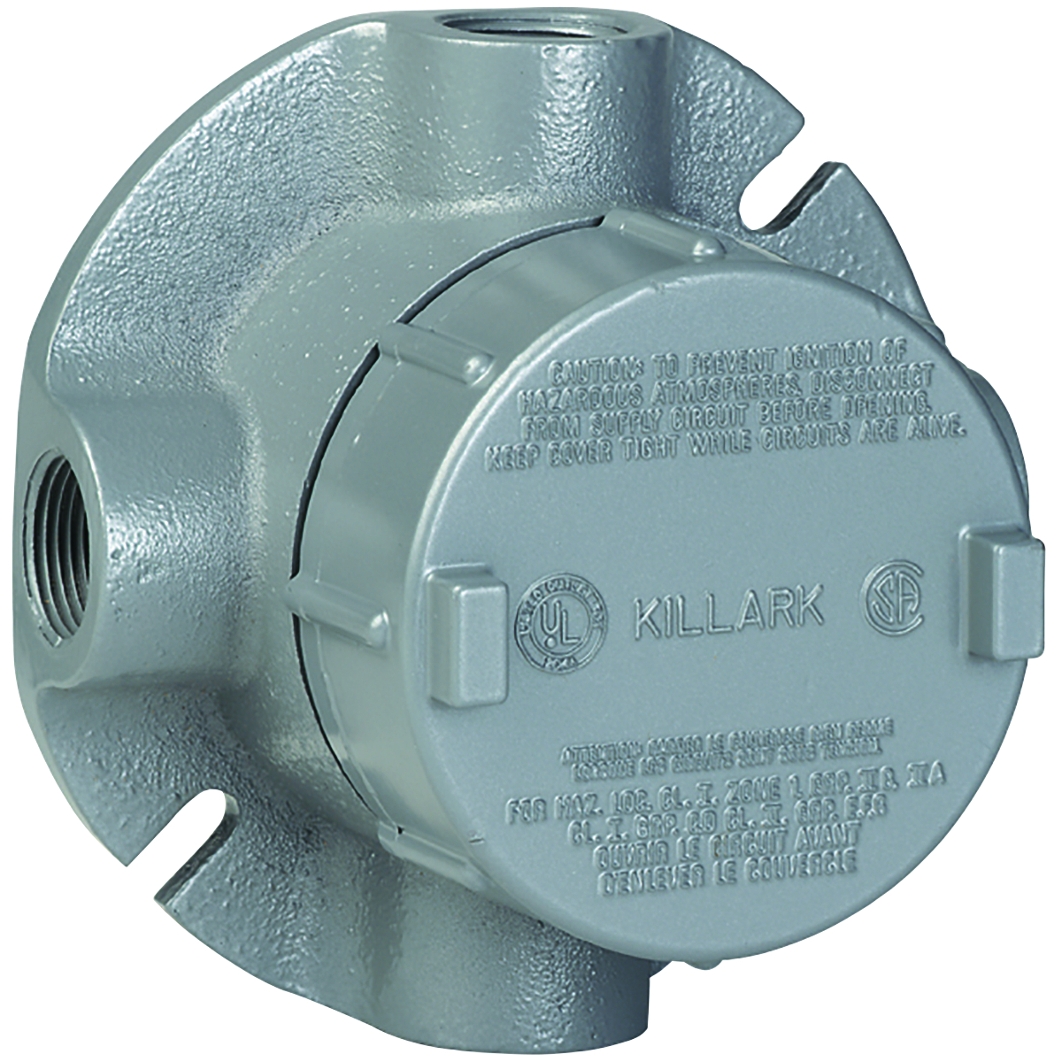 3/4" ALUM OUTLET BODY XTF TYPE