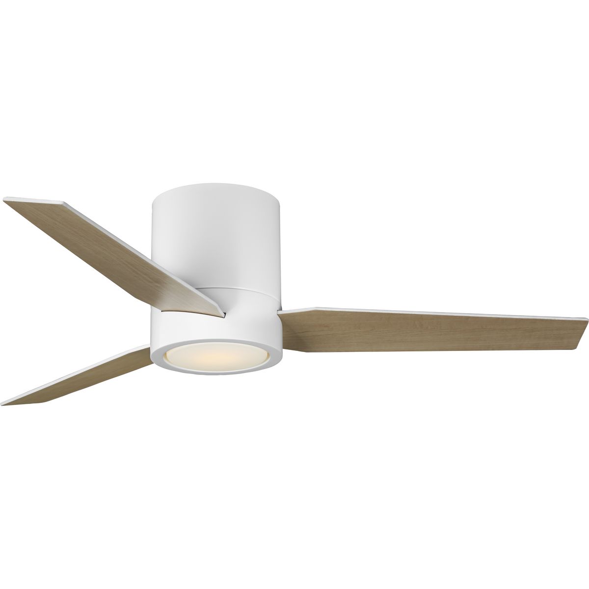 Braden Collection 44 3 Blade Matte, Mid Century Modern Ceiling Fan Without Light