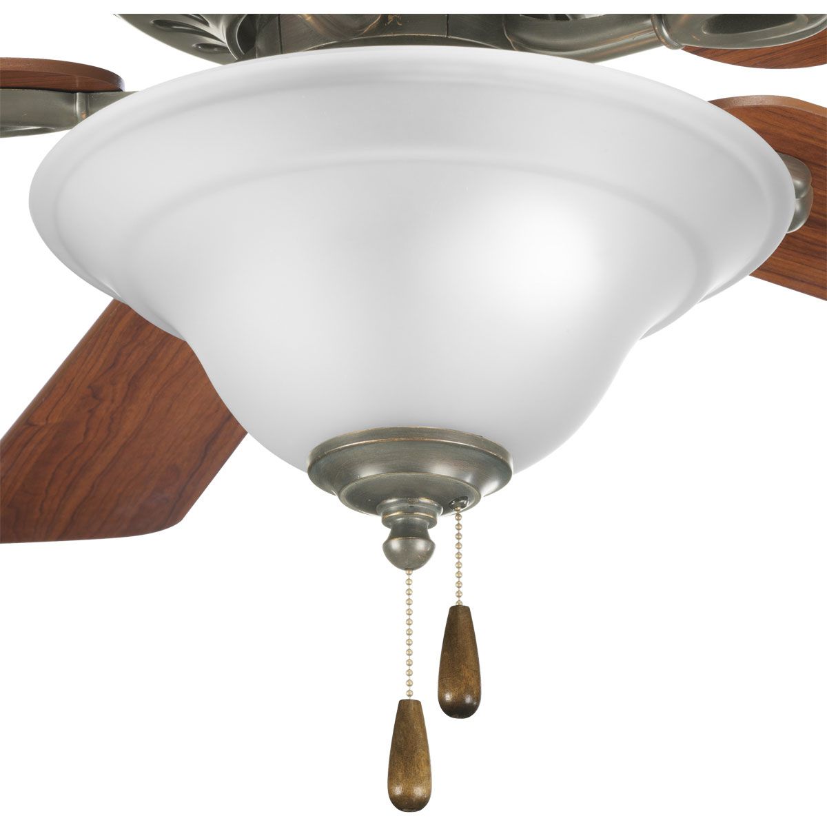 Trinity Collection Three Light Ceiling Fan Fans Prog P2628 20 Prodimage