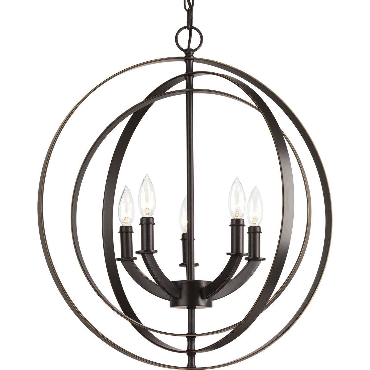 P3841-20 5-60W CAND FOYER PENDANT