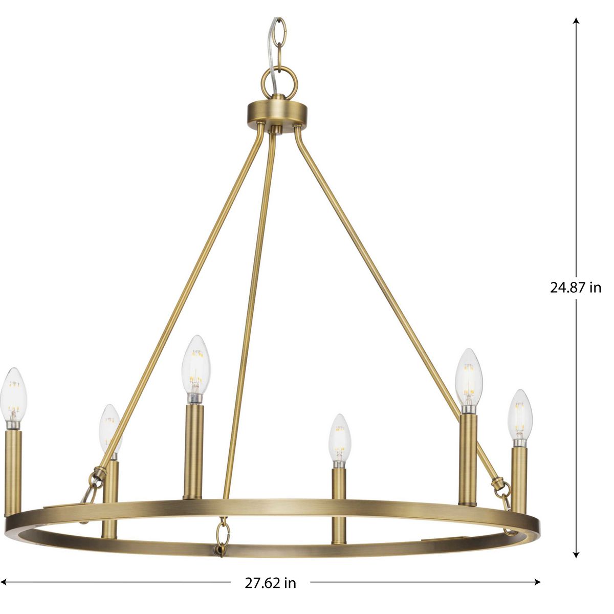 Brass Chandeliers, Antique & Traditional Chandeliers