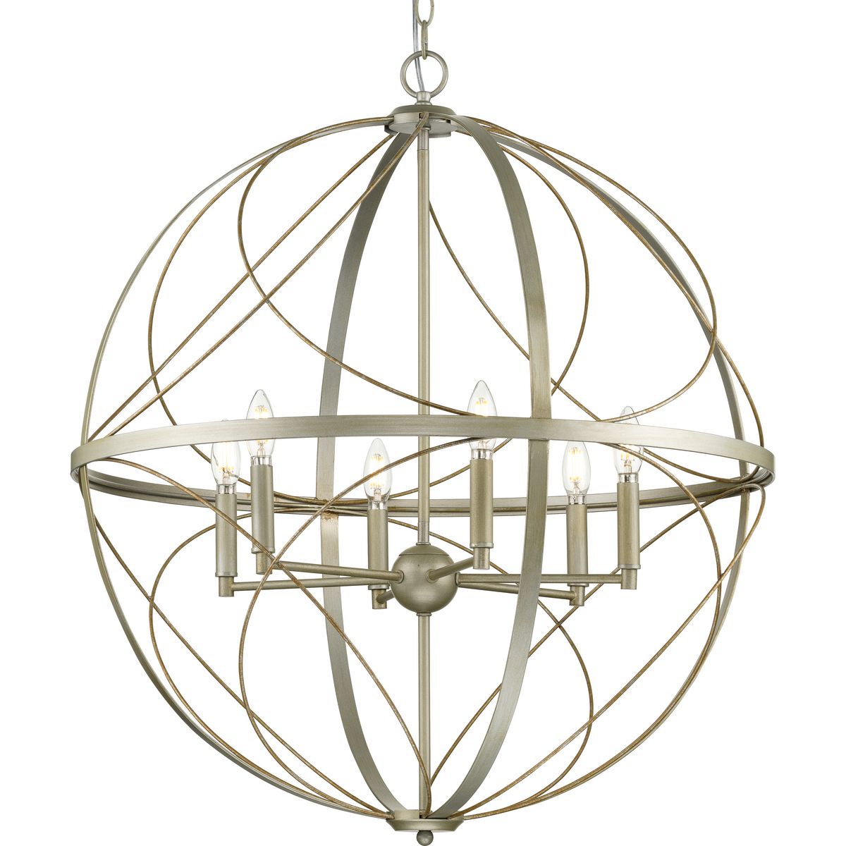Brandywine Collection SixLight Pendant P500069134 Progress Lighting