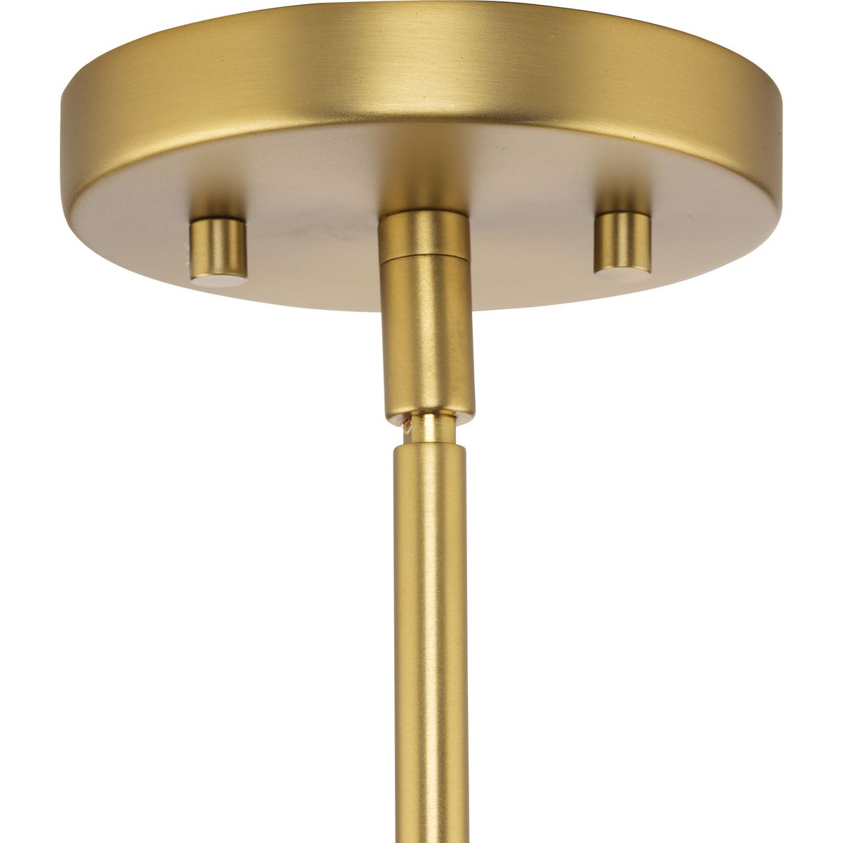 Copeland Collection One-light Brushed Gold Mid-century Modern Pendant 