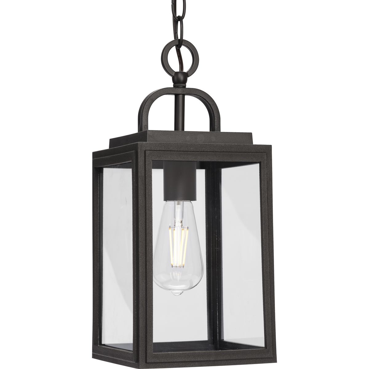 Grandbury Collection One-Light Transitional Antique Bronze Clear