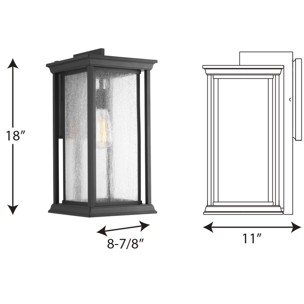 Endicott Collection One-Light Extra-Large Wall Lantern | P5613-31 