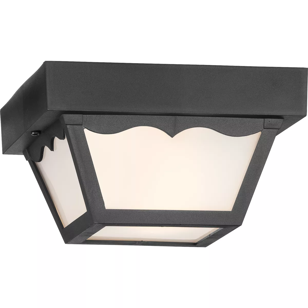 Progress deals Lighting Black Integrated LED Outdoor Flush Mount