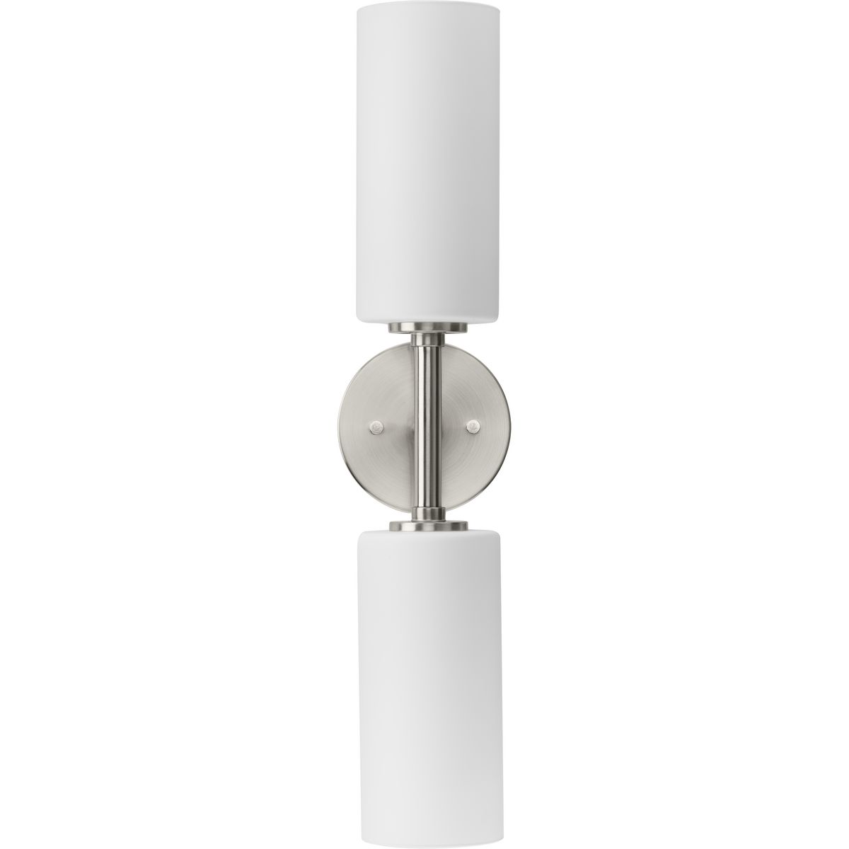 Cofield Collection TwoLight Brushed Nickel Transitional Wall Bracket