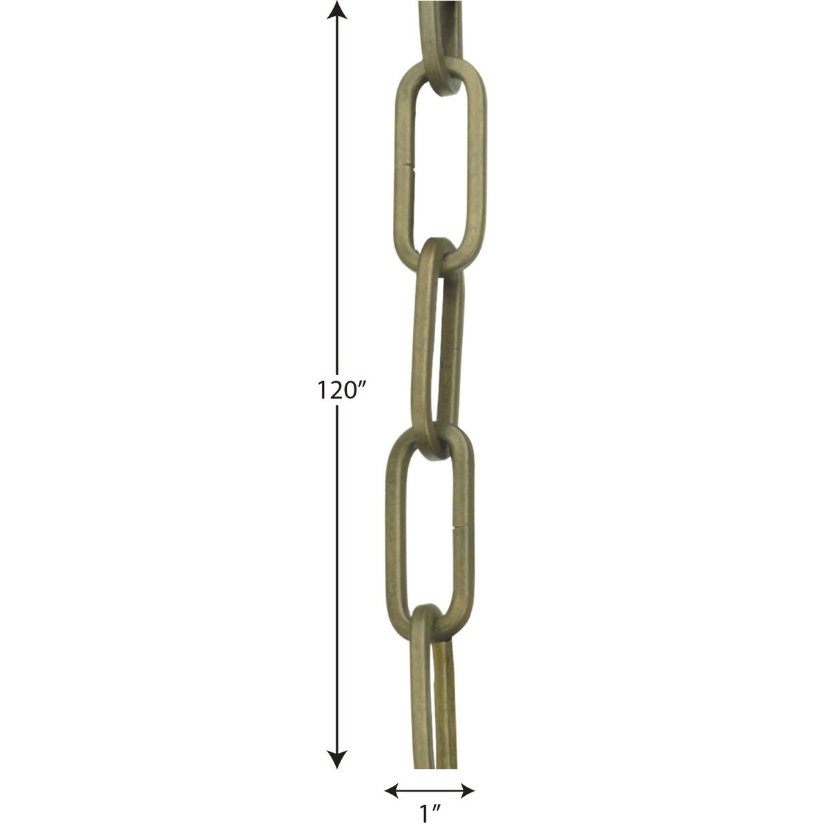 Accessory Chain - 10' of 9 Gauge Chain in Gilded Iron, P8757-71