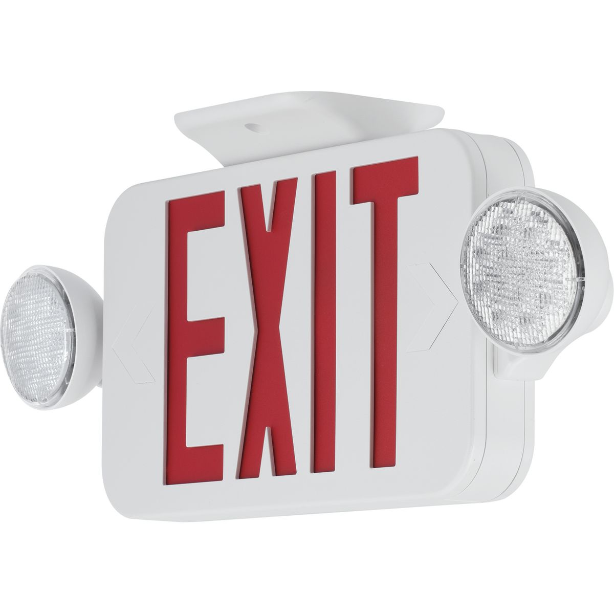 PECUE-UR-30 LED COMBO EXIT/EMERGENCY RED