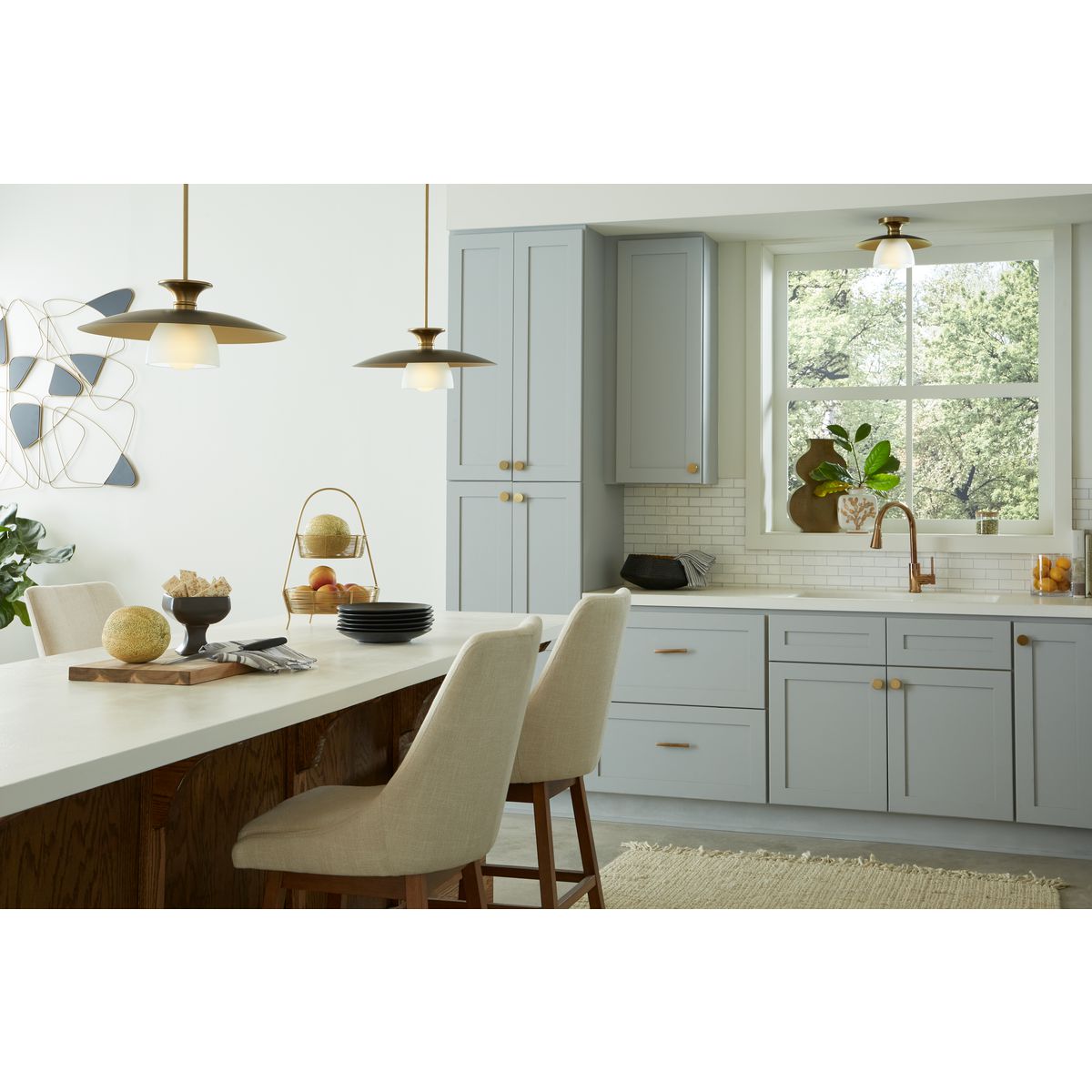 Trimble Collection OneLight Brushed Bronze Pendant P500394109