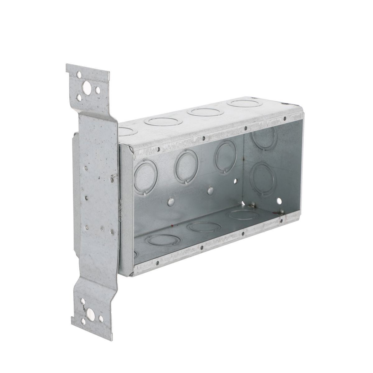 RAC 687 4-GANG SW BOX 2-1/2DP FM-BRKT 1/2-3/4 KO
