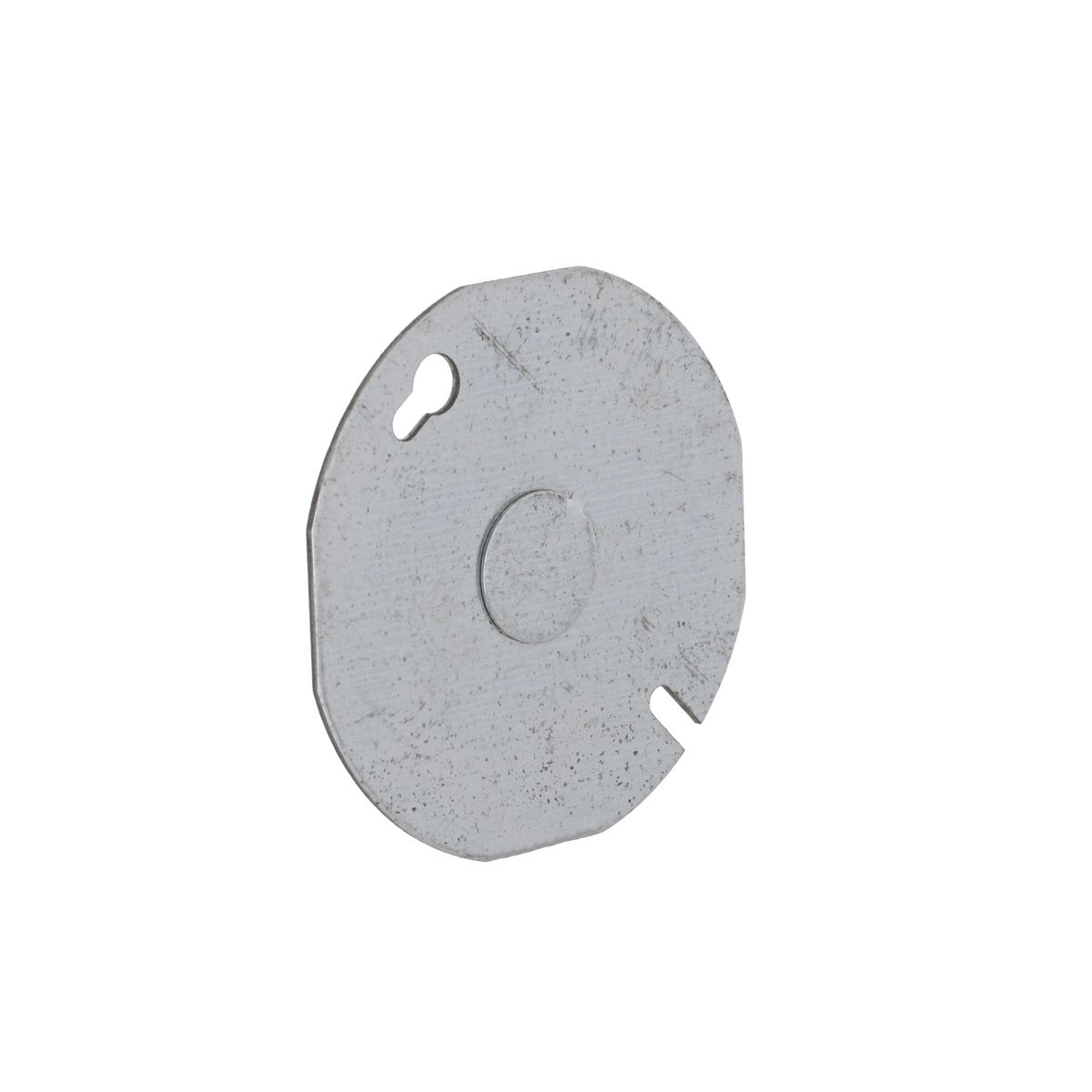 RAC 703 3-1/2 ROUND COVER BLANK 1/2 KO IN CENTER