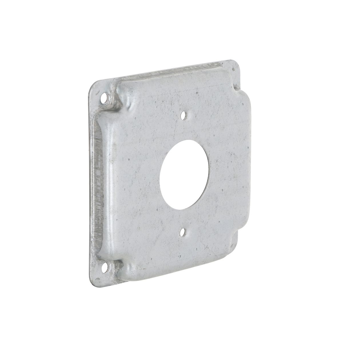RAC 801C 4" RAISED COVER ONE DEVICE - 1 15AMP RECEPTACLE