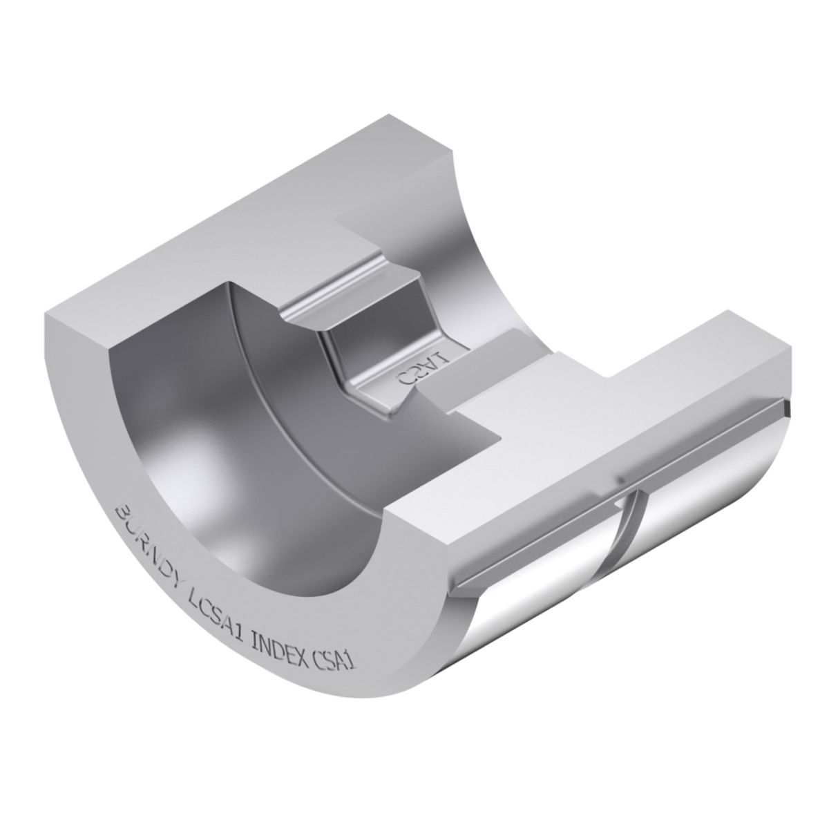 Product image for Burndy L249 Stainless Steel Circular Twin L Die, Index 249, Use with 60-Ton HYPRESS™.