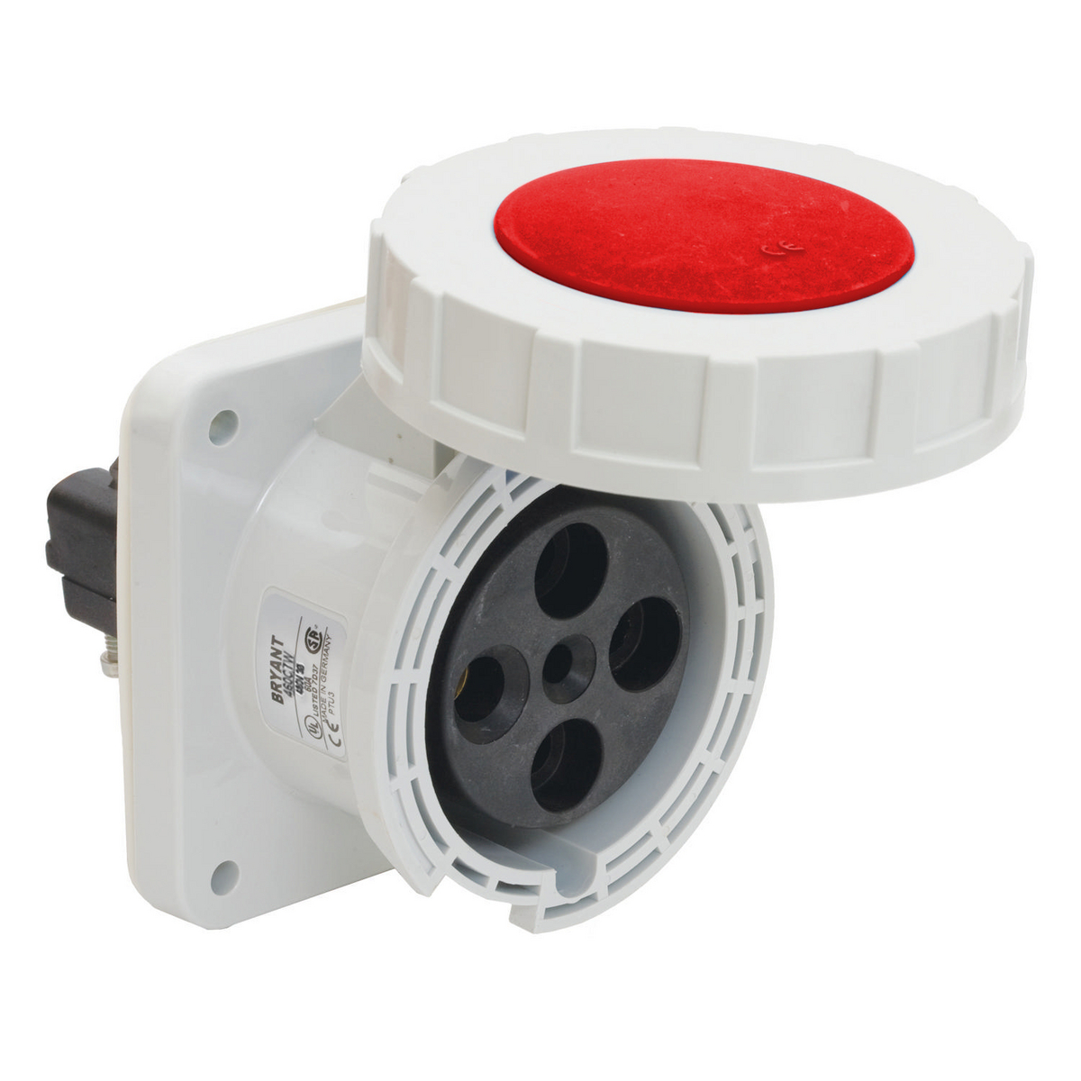 460R7W Pin & Sleeve Device Ip67 Female Receptacle 60A 3Phase 480Vac 3P 4W Watertight 