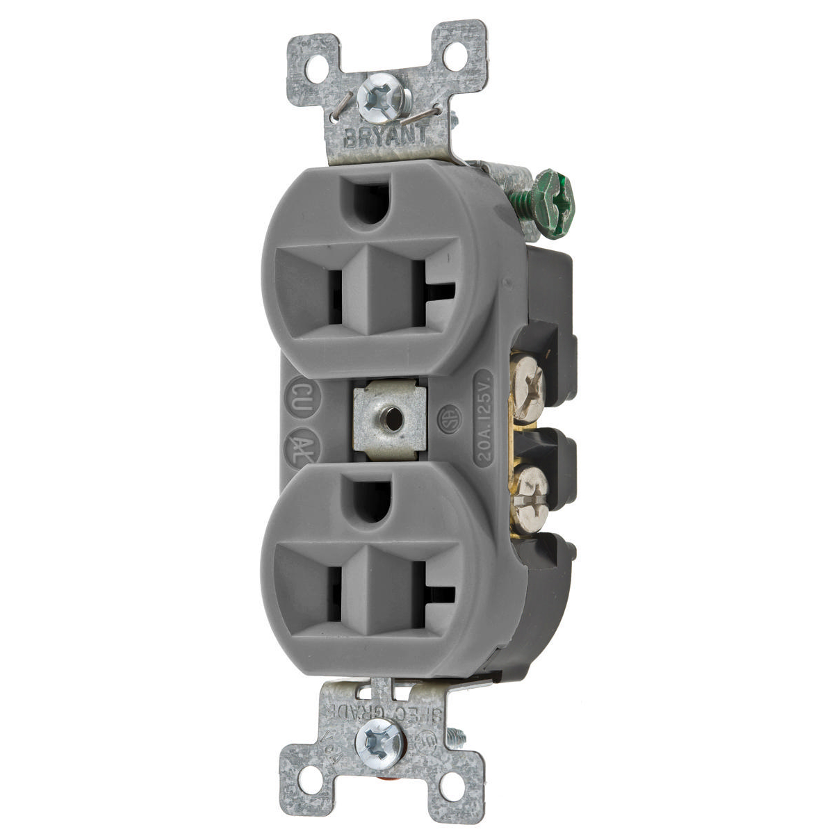 Product image for HCI 5362BGRY HEAVY DUTY 20A/125V DU