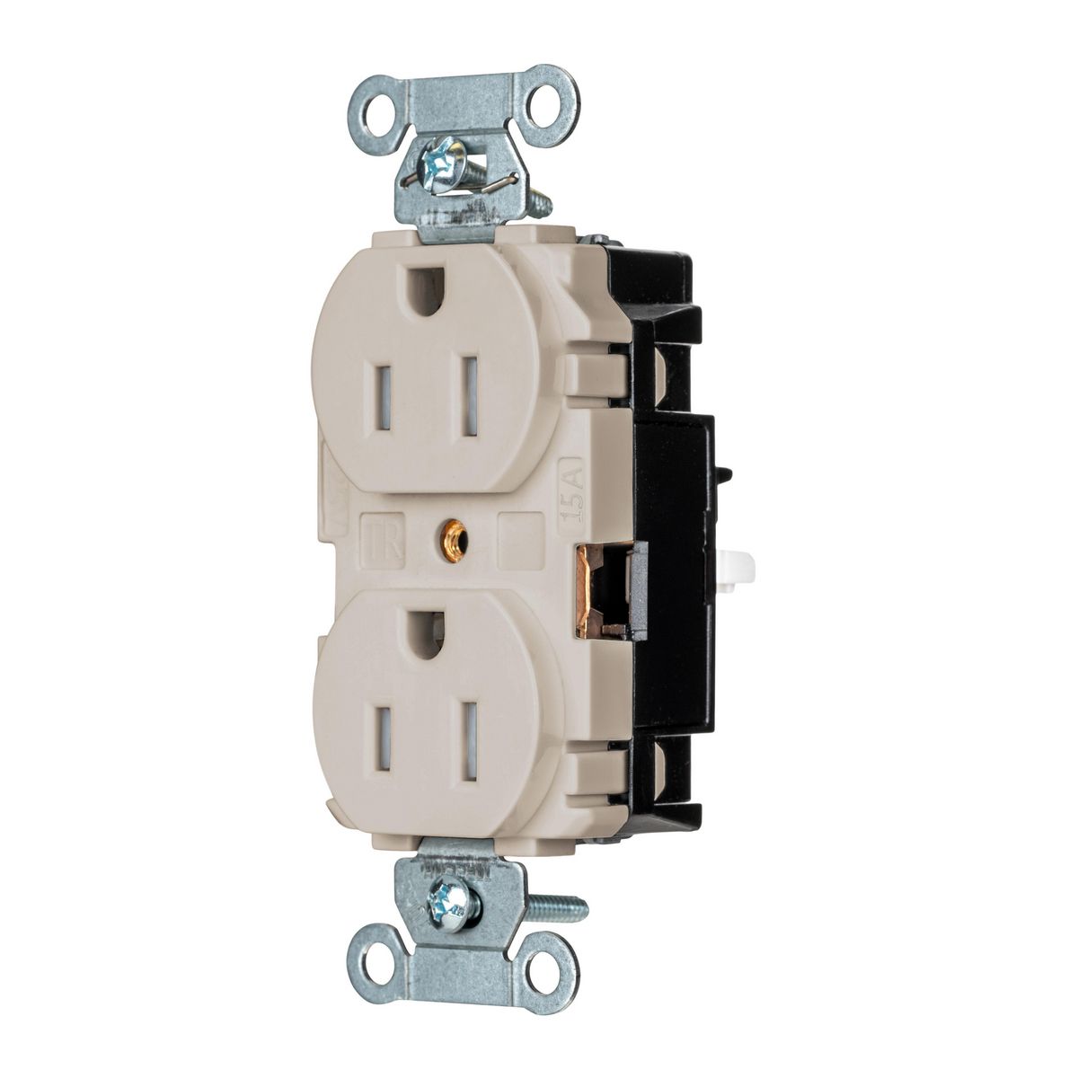 EdgeConnect™, Duplex Receptacle, Tamper Resistant, 15A 125V, 5-15R ...